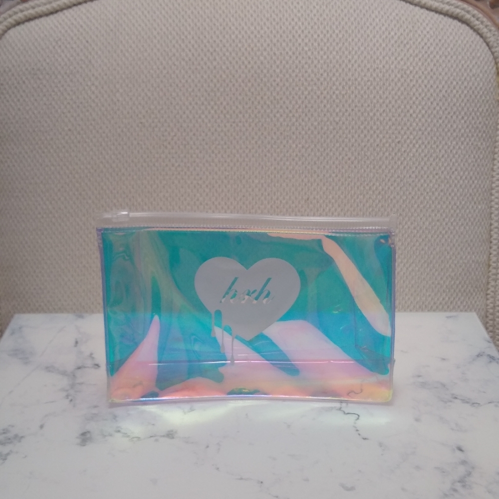HRH COLLECTION Holographic Clutch Bag